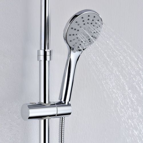 Душевая стойка Wasserkraft A066 настенная цвет хром - фото 5