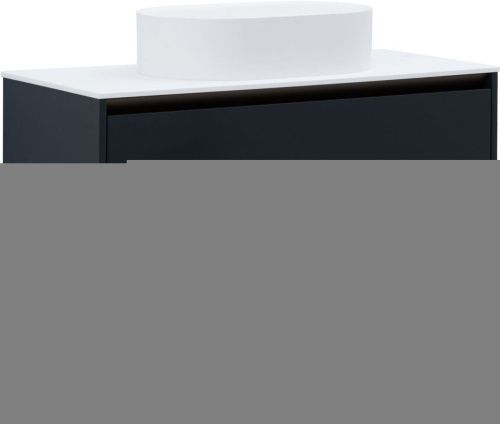 Тумба под раковину Allen Brau Activity 1.34014.AM 100х50 подвесная цвет черный