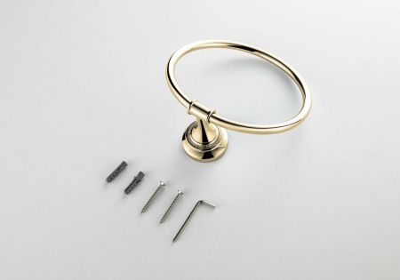 Полотенцедержатель Aquatek КЛАССИК AQ4512PG