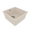 Кухонная мойка LeMark Sinara 400-u 9910066 40х40 цвет бежевый поверхность матовая