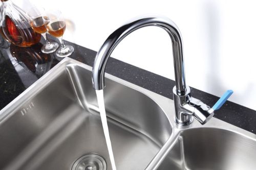 Смеситель для кухни LeMark Aura LM0605C на мойку хром - фото 2