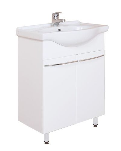 Тумба под раковину Onika Селигер 106006 60х30 подвесная цвет белый