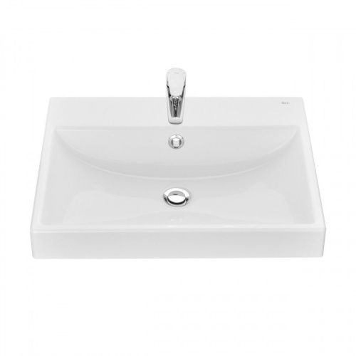 Раковина из искусственного камня Roca Ona ZRU9307561 60х50 накладная цвет белый - фото 2