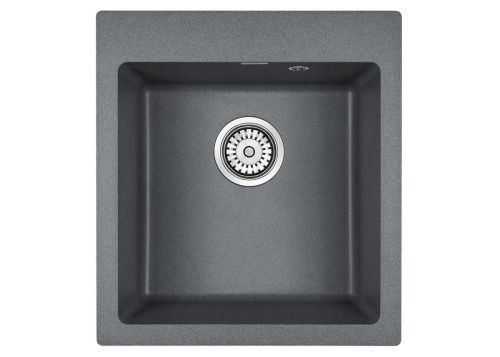 Кухонная мойка Paulmark KANTE 45 PM104651-DG 45х50 цвет серый