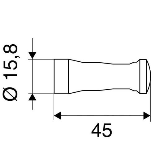 Крючок Emco Rondo2 5075 001 01 - фото 2
