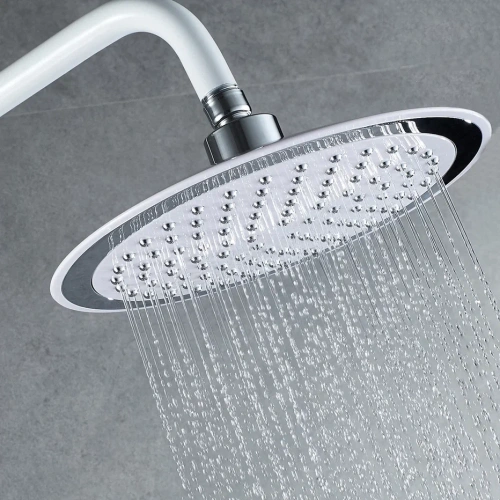 Душевая стойка Shevanik S9836F настенная цвет белый - фото 5