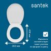 Крышка сиденье для унитаза Santek Бриз 1WH301947