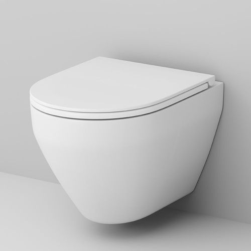 Унитаз подвесной Am.Pm Spirit V2.0 C701700SC белый с сиденьем микролифт безободковый каскадный смыв - фото 5