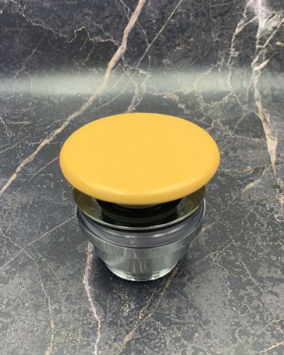 Донный клапан White Ceramic MEW0609OC оранжевый