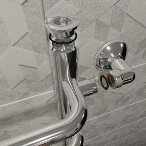 Полотенцесушитель водяной Тругор Идеал Идеал3/ПМ508050 55х80 хром - фото 5