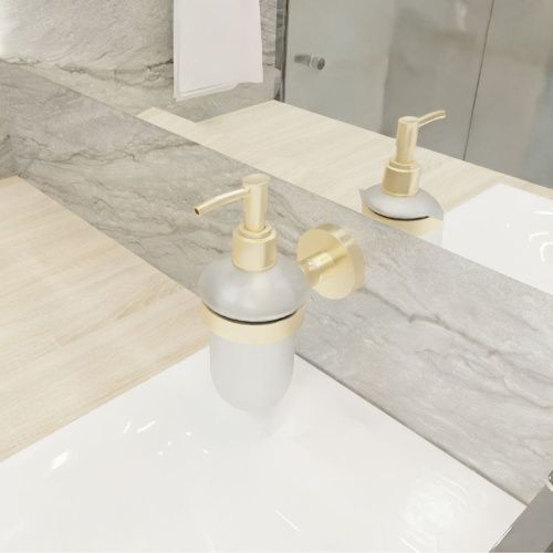 Дозатор жидкого мыла Fixsen Comfort gold FX-87012 - фото 3