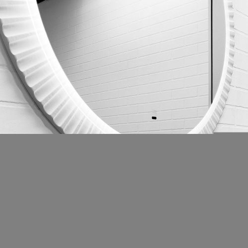 Зеркало с подсветкой Comforty Мадрид 00-00014143CF 70х70 подвесное - фото 4