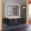 Зеркало с подсветкой и антизапотевателем Uperwood Modul 3049345676 80х80 подвесное