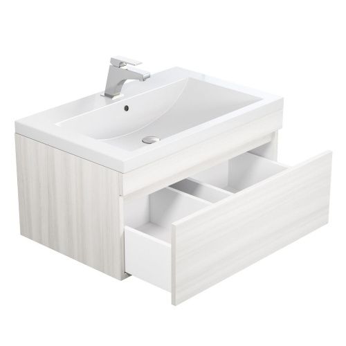 Тумба с раковиной Uperwood Eva 3930313470 70х50 цвет белый - фото 4