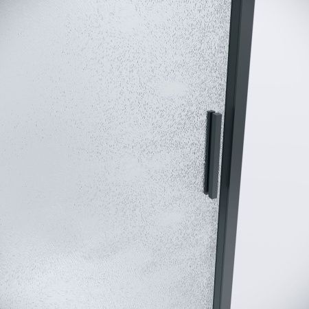 Душевая перегородка Grossman Style 200.K33.05.90.21.02 90х195 стекло текстурное профиль черный