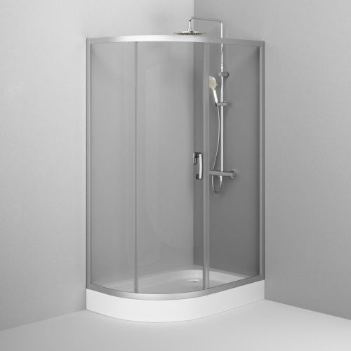 Душевой уголок Am.Pm Like W83UG-302U120MT 120х80 стекло прозрачное профиль хром без поддона - фото 5