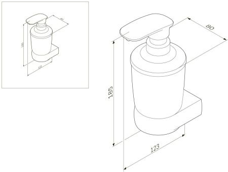 Дозатор Am.Pm Sensation A3036900