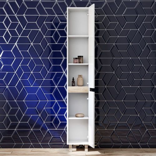 Шкаф-пенал Am.Pm X-Joy M85ACSR0306WG 30х190 напольный цвет белый - фото 3