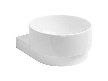 Раковина из сантехнического фаянса Simas PO 05 40х40 подвесная цвет белый