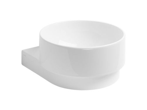 Раковина из сантехнического фаянса Simas PO 05 40х40 подвесная цвет белый