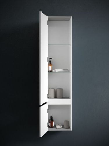 Шкаф-пенал Sancos Very PVR35LW 40х160 подвесной цвет белый - фото 2