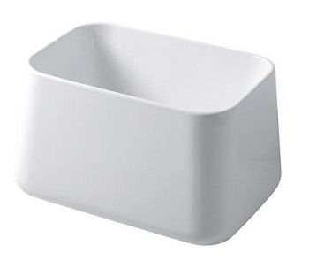 Раковина керамическая Disegno Ceramica Catino CT06042001 60х40 накладная цвет белый