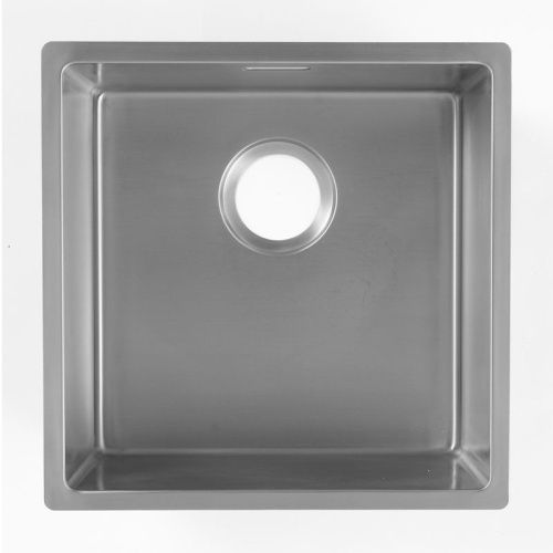 Кухонная мойка Grandex Aqua 501135 45х45 цвет серый поверхность матовая - фото 5