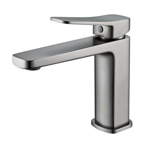 Смеситель Shevanik S9901T на раковину оружейная сталь - фото 2