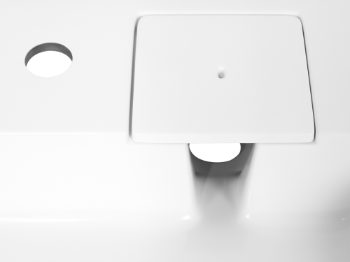 Раковина мебельная из искусственного камня Marko Стандарт 55 5227550 60х60 подвесная цвет белый - фото 3