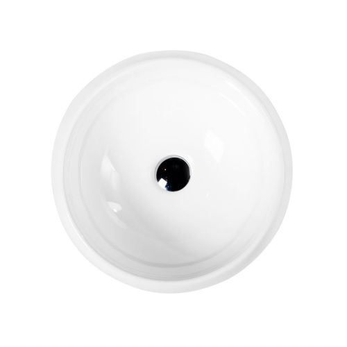 Раковина из сантехнического фаянса BelBagno BB1065 40х40 накладная цвет белый без отверстий под смеситель - фото 2