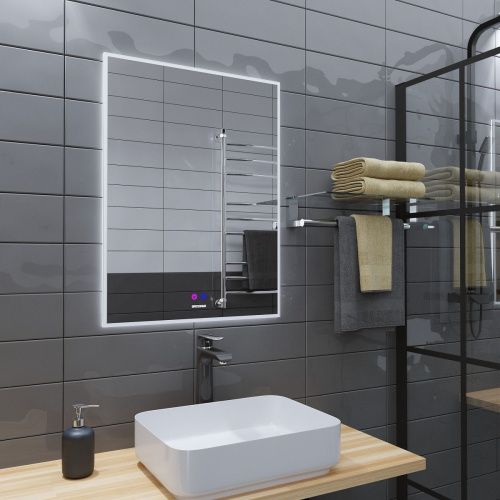 Зеркало с подсветкой Grossman PRAGMA-норма 186080 60х80 подвесное - фото 2