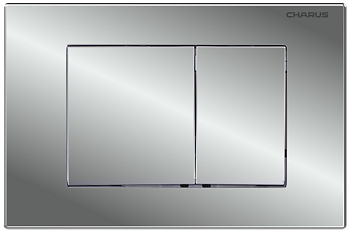 Клавиша смыва механическая CHARUS Minimalista FP.310.21.01 цвет хром