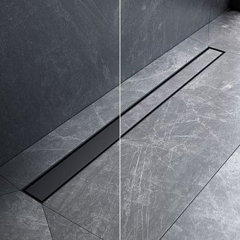 Душевой лоток Am.Pm MasterFlow W01SC-U11-090-04BM 90х10 черный