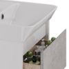 Тумба под раковину LeMark Combi LM03C50T-Beton 50х30 напольная цвет серый/белый
