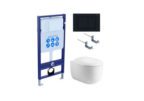 Сет унитаз + инсталляция Aquatek SET AQUATEK АЛЬТАИР cm-012 4в1