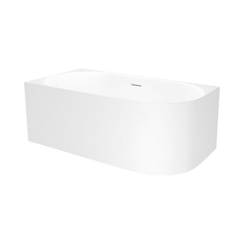 Ванна акриловая Wellsee Collaro Mini 288703000 140х70 пристенная асимметричная с ножками - фото 2