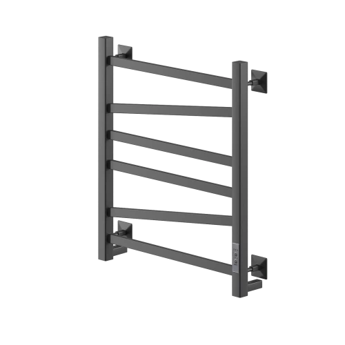 Полотенцесушитель электрический Veconi Barro-C B6050B-C 50х60 черный