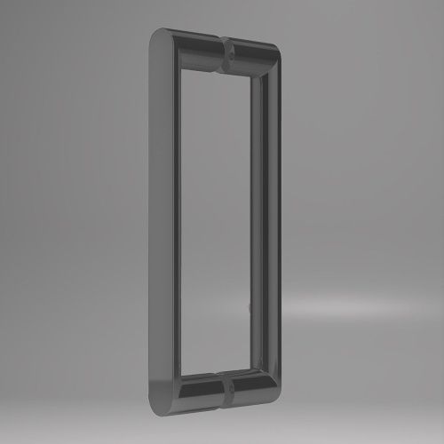 Душевая дверь Vincea Dice VDS-4D140CLGM 140х200 стекло прозрачное профиль вороненая сталь - фото 2