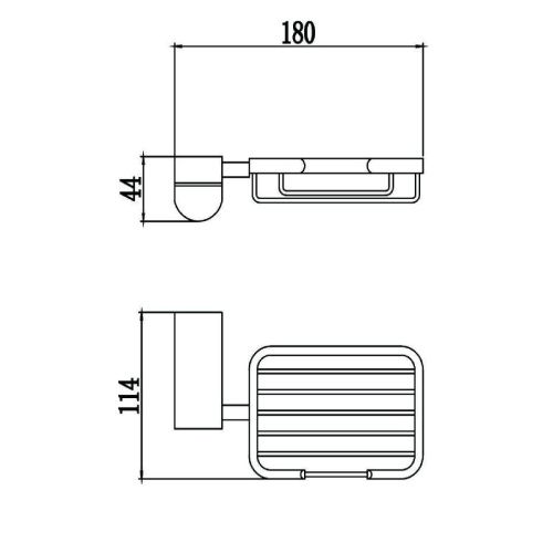 Мыльница Savol S-007332 - фото 3