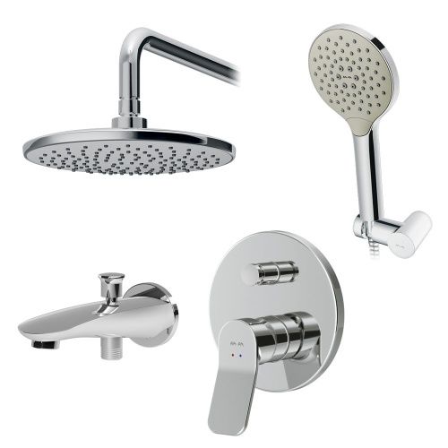 Душевая система Am.Pm X-Joy FB85A10020 встраиваемая в стену цвет хром - фото 2