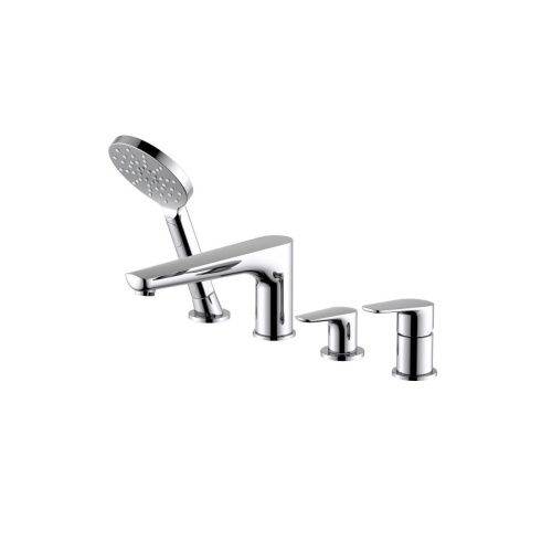 Смеситель Aquatek БЕТТА AQ1148CR на борт ванны хром