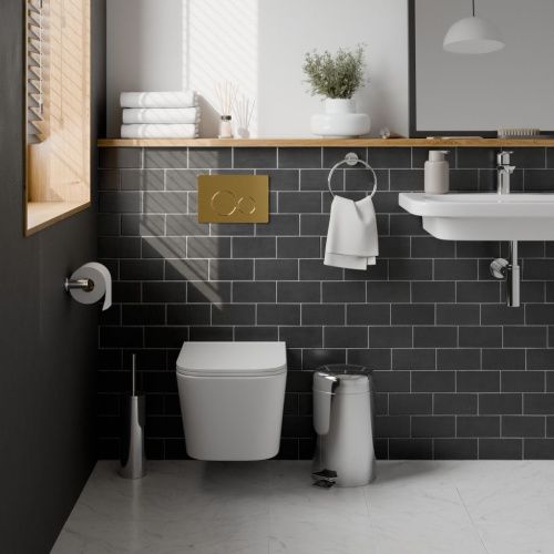 Клавиша смыва механическая Iberica Blanca INOX-O IB.B081.006.002 цвет желтый - фото 3