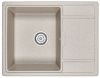 Кухонная мойка Granula 6503, ПИРИТ 65х50 цвет бежевый поверхность матовая