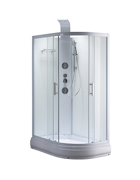 Душевая кабина Taliente TA-128CW(L) 120х80 асимметричная без крыши ориентация левая