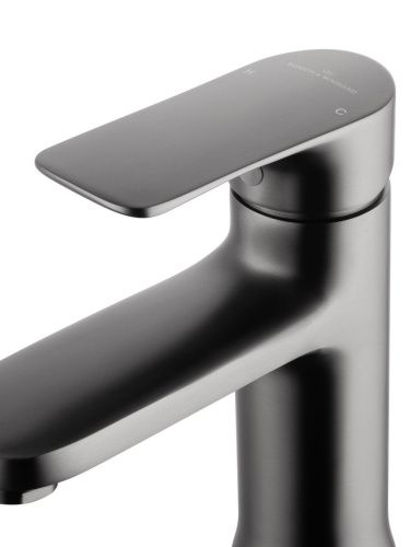 Смеситель Wonzon & Woghand WW-XH-011-BGG на раковину серый - фото 4