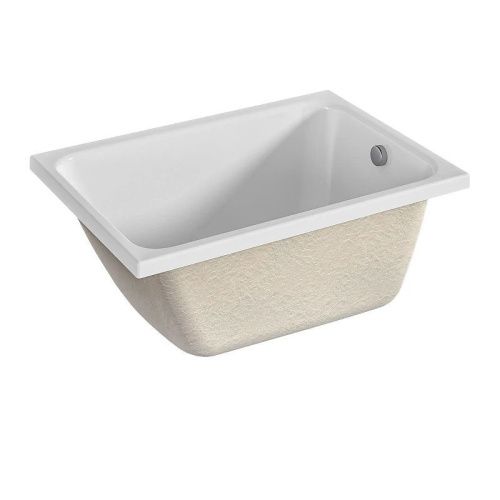 Ванна акриловая 1MarKa LETT 01лет1070 100х70 пристенная прямоугольная без каркаса - фото 2