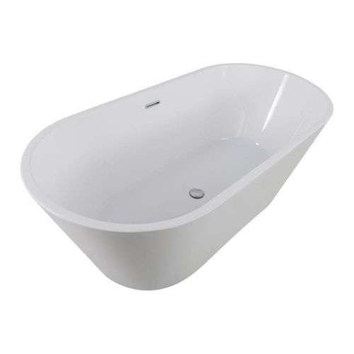 Ванна акриловая Art&Max AM-203-1500-750 150х75 отдельностоящая овальная - фото 4