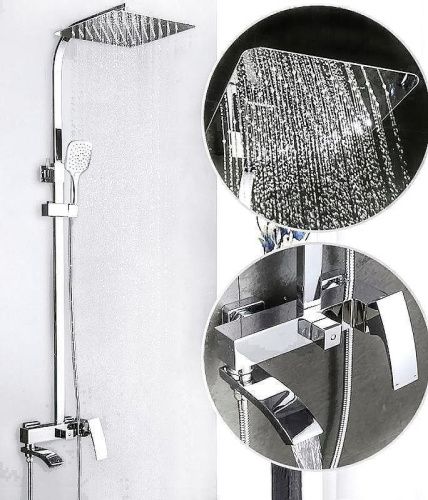 Душевая стойка ALMAes Turia SDI1820 настенная цвет хром - фото 3