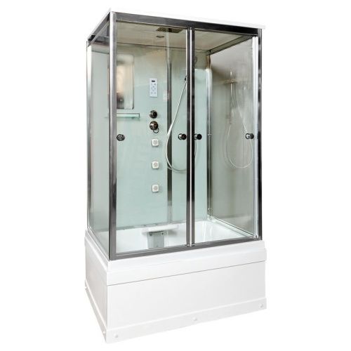 Душевая кабина AvaCan V1245 120х90 прямоугольная с крышей ориентация универсальная - фото 5