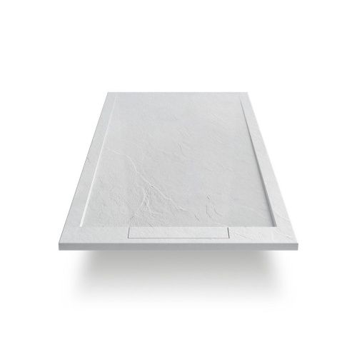 Душевой поддон из искусственного камня Vincea H25 VST-4SRL9016W 160х90 белый - фото 3